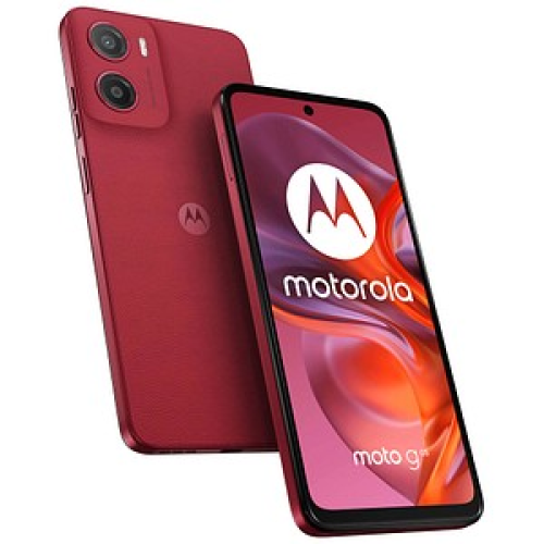 MOTOROLA moto g05 Dual-SIM-Smartphone plum red 64 GB