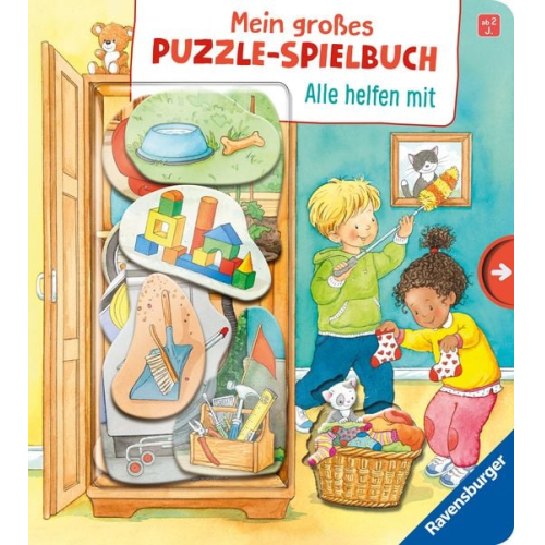 Mila Rulff - Mein großes Puzzle-Spielbuch - Alle helfen mit