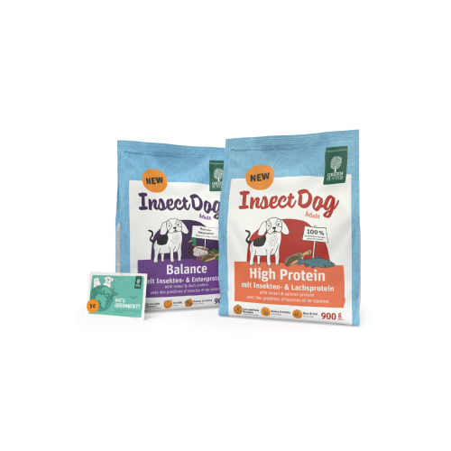 Probierpaket InsectDog Multiprotein Green Petfood®