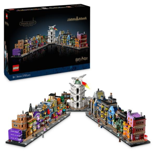 LEGO Harry Potter Die Zauberläden der Winkelgasse, 12 Mikrofiguren 76444