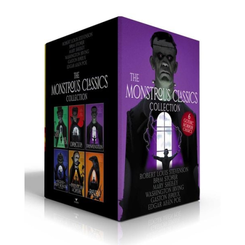 Robert Louis Stevenson Bram Stoker Mary Shelley Washington Irving Gaston Leroux - The Monstrous Classics Collection (Boxed Set)