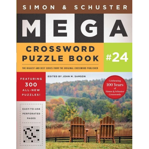 Simon & Schuster Mega Crossword Puzzle Book #24