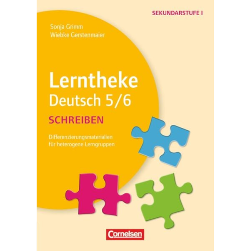 Sonja Grimm Wiebke Gerstenmaier - Lerntheke - Deutsch: Schreiben: 5/6