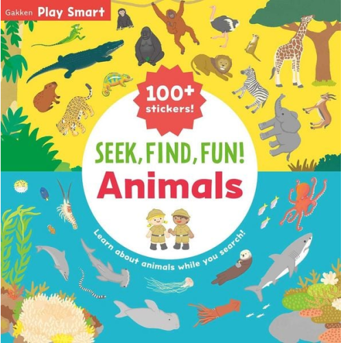 Seek, Find, Fun! Animals