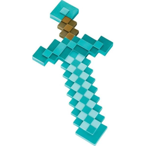 Minecraft Kunststoff-Replik Diamant-Schwert 51 cm