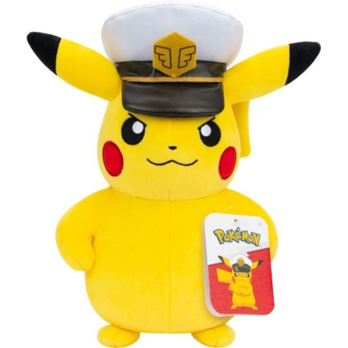 Pokémon Captain Pikachu, 20cm Plüsch