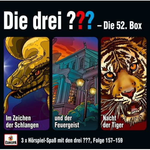 Die drei ??? Box 52. (Folgen 157 - 159)