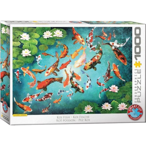 Eurographics 6000-5696 - Koi Fische von Guido Borelli, Puzzle, 1.000 Teile