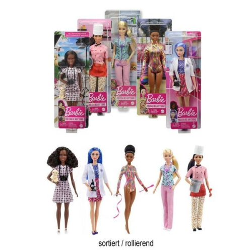 Barbie Karrierepuppe sortiert