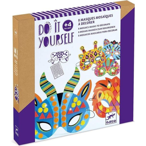 Do it yourself - Mosaics Masks Dschungeltiere