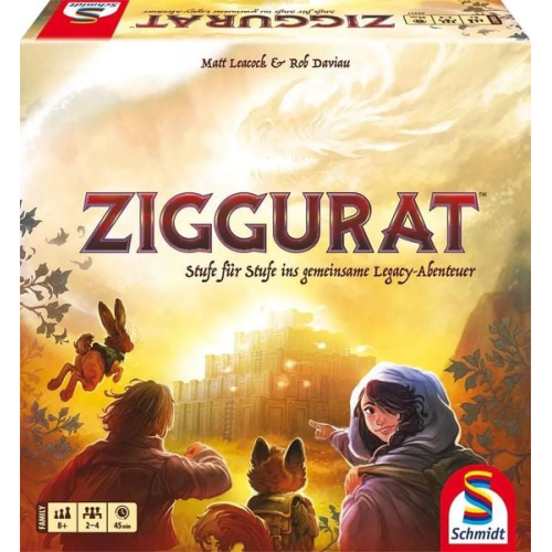 Schmidt 49457 - Ziggurat, Legacy-Spiel, Familienspiel