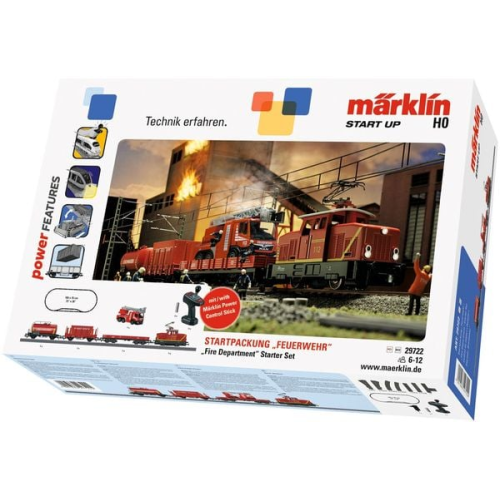 Märklin - Märklin Start up - Startpackung Feuerwehr