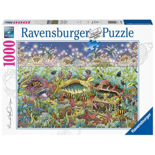 Puzzle Ravensburger Dämmerung im Unterwasserreich 1000 Teile