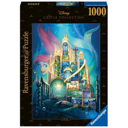 Ravensburger - Disney Castles: Arielle, 1000 Teile