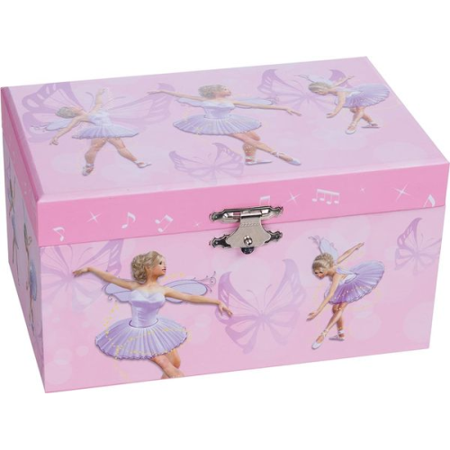 Goki 15562 - Musikspieldose Ballerina, Melodie: Schwanensee