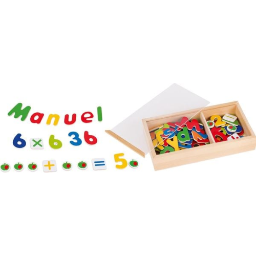 Goki Magnet Alphabet und Zahlen Set