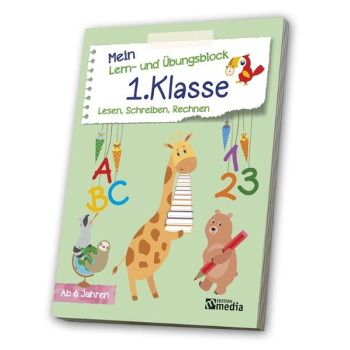 46526 - Mein Lern- & Übungsblock. 1. Klasse: Lesen, Schreiben, Rechnen