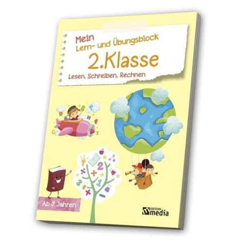 Mein Lern- & Übungsblock. 2. Klasse: Lesen, Schreiben, Rechnen