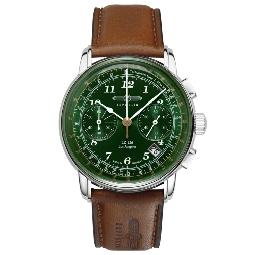 Zeppelin 7614-4 Herrenuhr Chronograph LZ126 Los Angeles