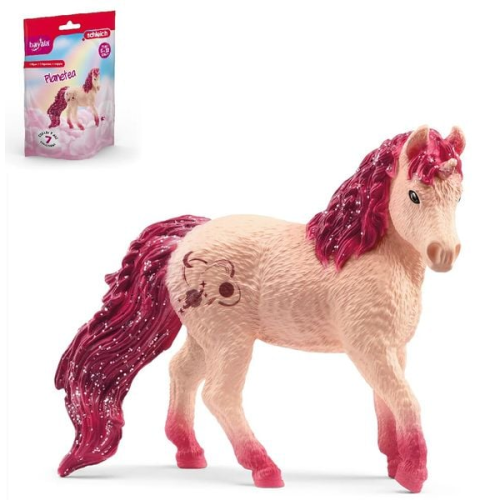 Schleich 70801 - Bayala, Einhorn Planetea, Sammeleinhorn, Spielfigur, 8x7x2cm