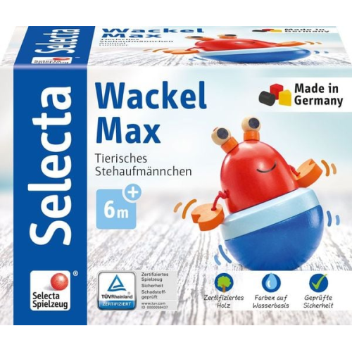 Schmidt Spiele - Selecta - Wackel Max, 10 cm