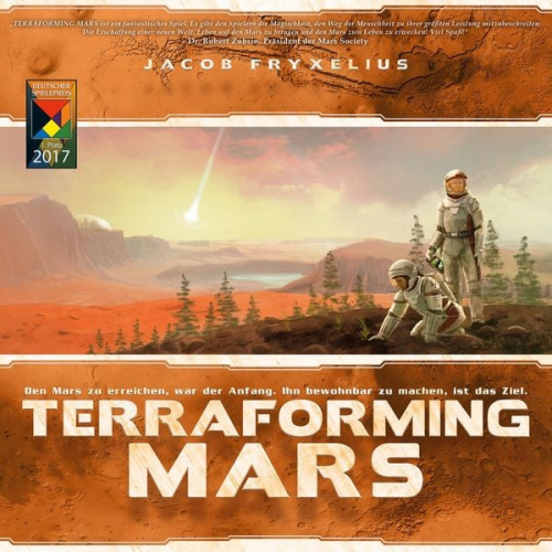 Terraforming Mars, nominiert zum Kennerspiel des Jahres 2017