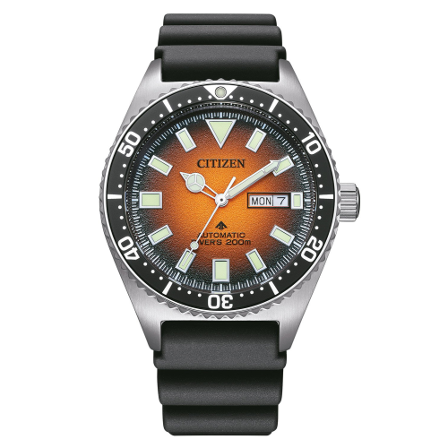 Citizen NY0120-01ZE Promaster Marine Herren-Taucheruhr Automatik Orange