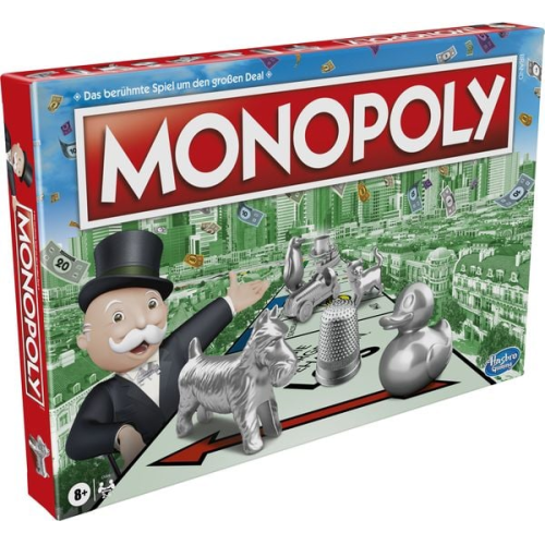 Hasbro C1009398 - Monopoly Spiel, Grundspiel