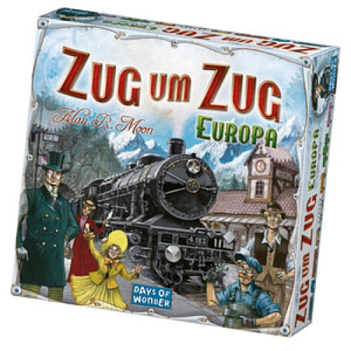 Zug um Zug - Europa Brettspiel