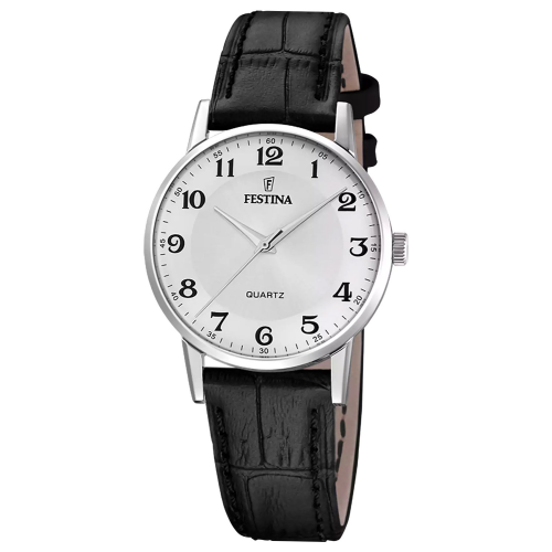 Festina F20691/1 Damen-Armbanduhr Quarz mit Lederband