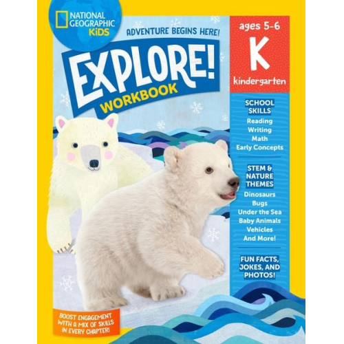 National Geographic Kids - National Geographic Kids Explore! Workbook Kindergarten