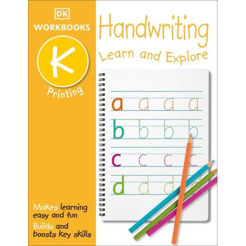 DK - DK Workbooks: Handwriting: Printing, Kindergarten