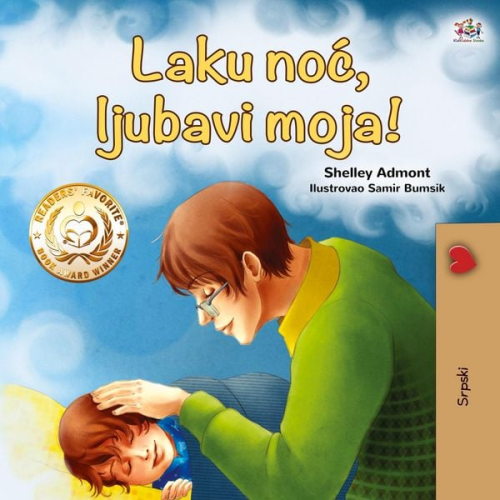 Shelley Admont Books - Goodnight, My Love! (Serbian Book for Kids - Latin alphabet)