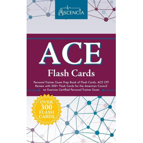 Ascencia Test Prep - ACE Personal Trainer Exam Prep Book of Flash Cards