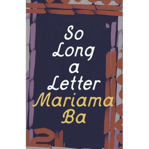 Mariama Ba - So Long a Letter