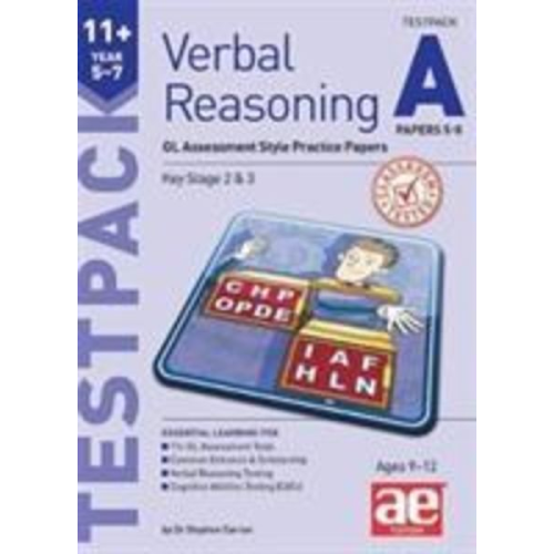 Stephen C. Curran - 11+ Verbal Reasoning Year 5-7 GL & Other Styles Testpack A Papers 5-8