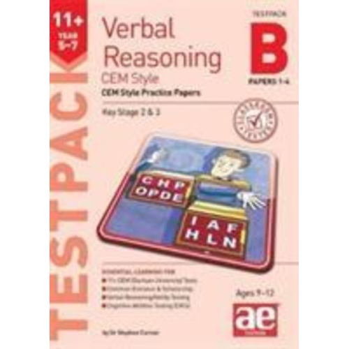 Stephen C. Curran Katrina MacKay - 11+ Verbal Reasoning Year 5-7 CEM Style Testpack B Papers 1-4