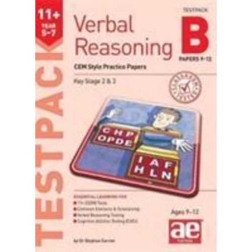 Stephen C. Curran Katrina MacKay - 11+ Verbal Reasoning Year 5-7 CEM Style Testpack B Papers 9-12