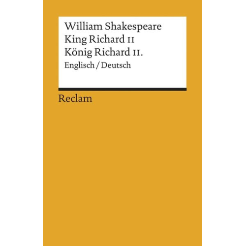 William Shakespeare - King Richard II / König Richard II.