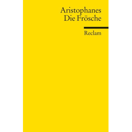 Aristophanes - Die Frösche