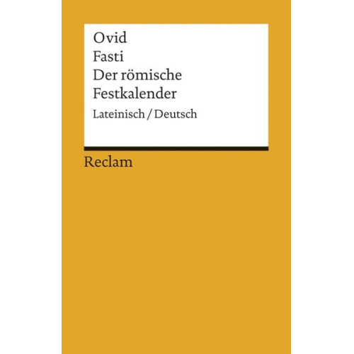 Ovid - Fasti / Der römische Festkalender