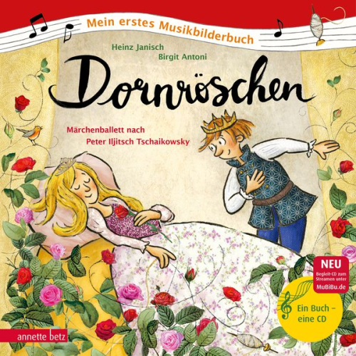 Heinz Janisch - Dornröschen (Mein erstes Musikbilderbuch mit CD und zum Streamen, Bd.)