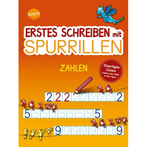 Silke Reimers - Erstes Schreiben mit Spurrillen. Zahlen