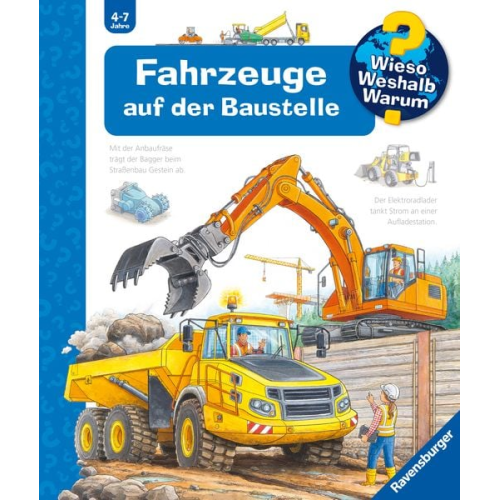 Ravensburger - Wieso? Weshalb? Warum? Fahrzeuge auf der Baustelle, Band 7