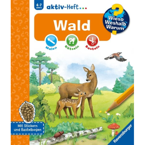 Ravensburger - Wieso? Weshalb? Warum? aktiv-Heft: Wald