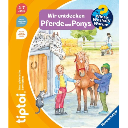 Ravensburger - tiptoi Wieso? Weshalb? Warum? Wir entdecken Pferde und Ponys