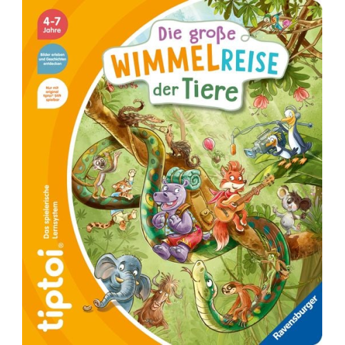 Tiptoi® - Die große Wimmelreise der Tiere