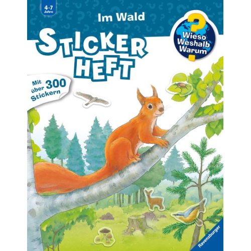 Ravensburger - Wieso? Weshalb? Warum? Stickerheft: Im Wald