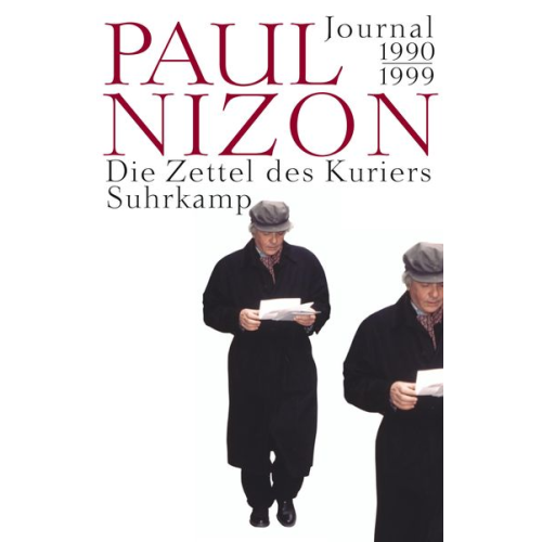 Paul Nizon - Die Zettel des Kuriers