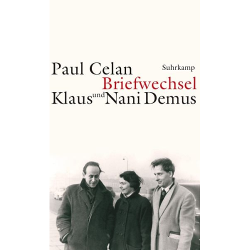 Paul Celan Klaus Demus Nani Demus - Briefwechsel